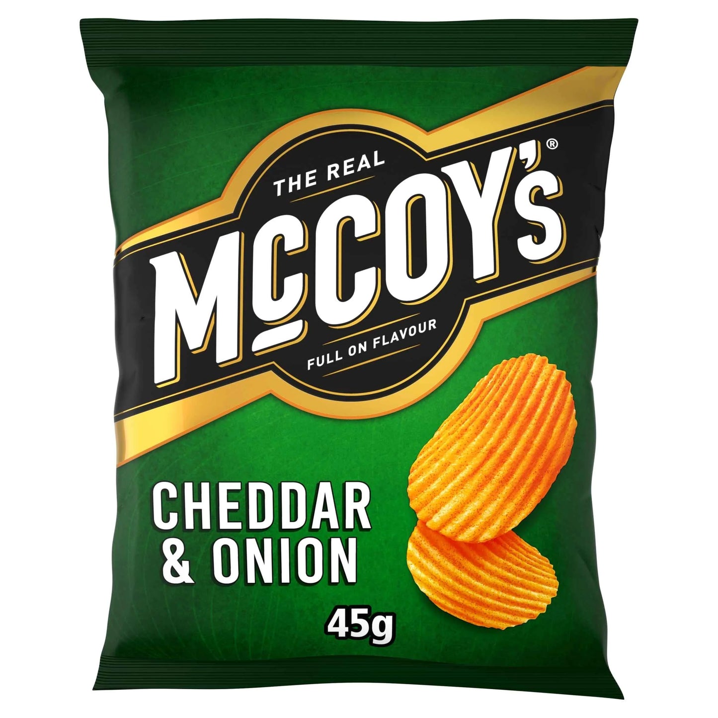 Cheddar & Onion Grab Bag Crisps 45g by McCOY'S