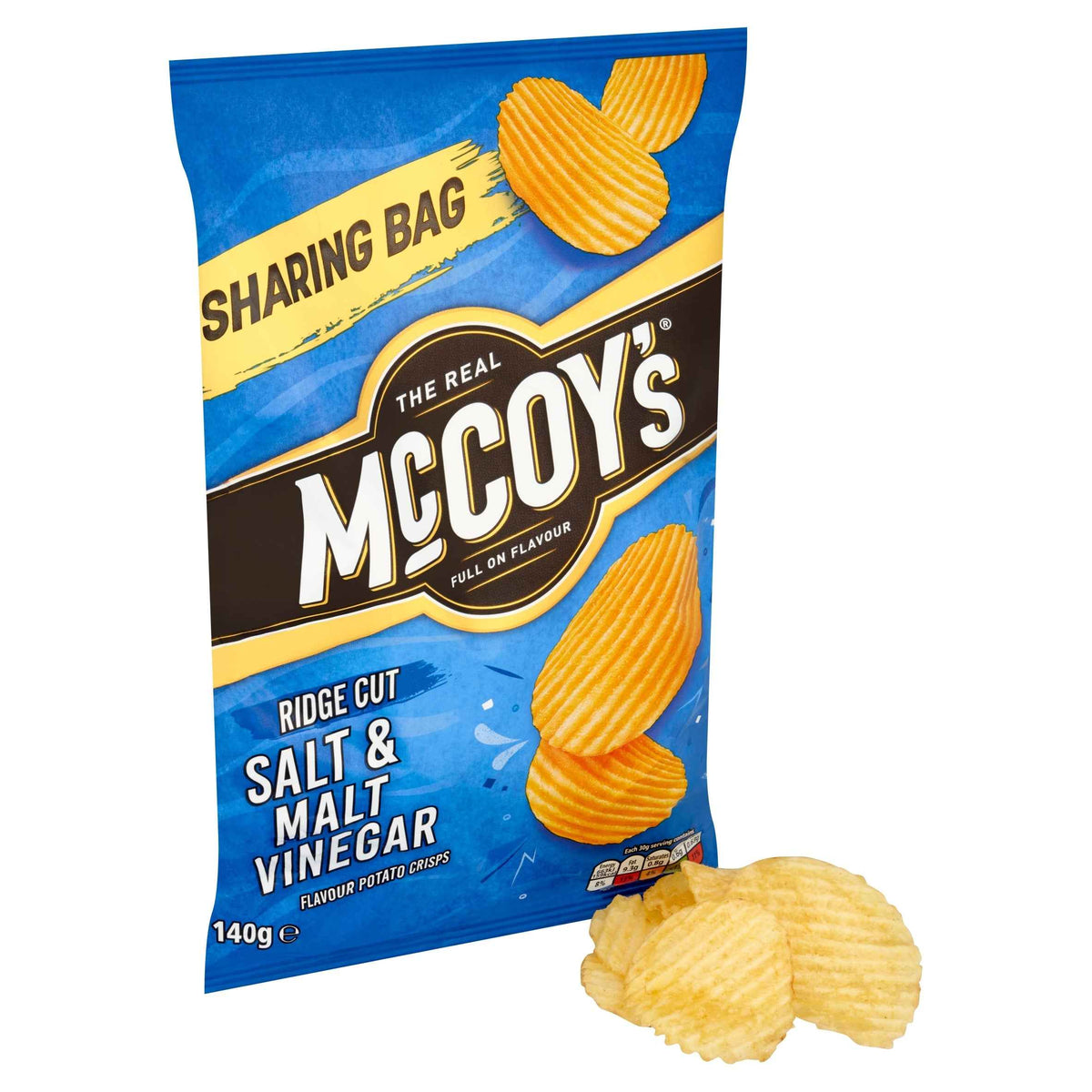 Salt & Malt Vinegar Sharing Crisps by McCOY'S