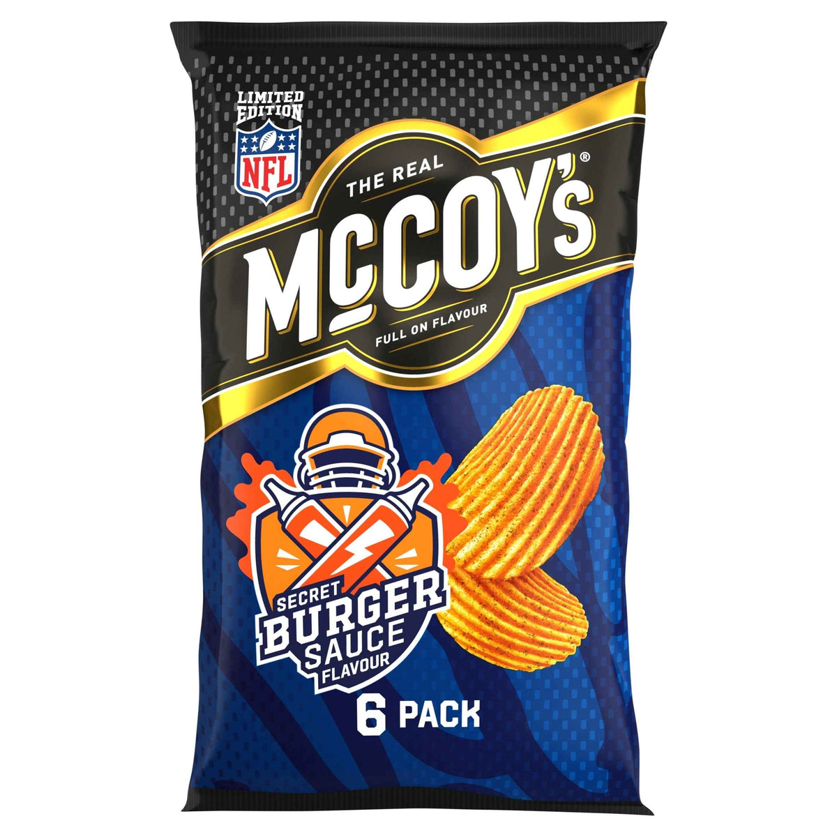 Secret Burger Sauce Multipack Crisps by McCOY'S