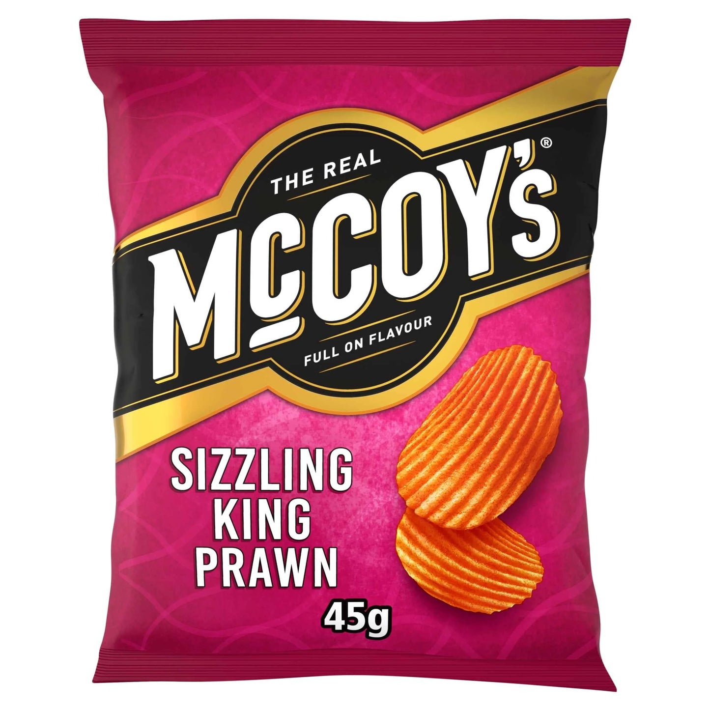 Sizzling King Prawn Grab Bag Crisps by McCOY'S