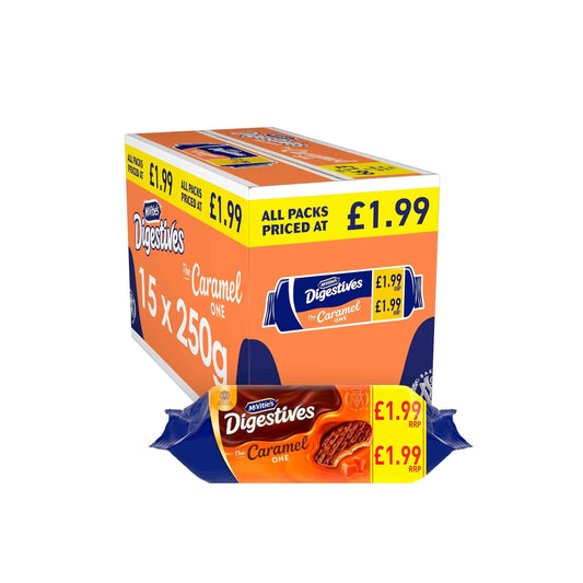 Caramel Digestives 250g by McVitie's