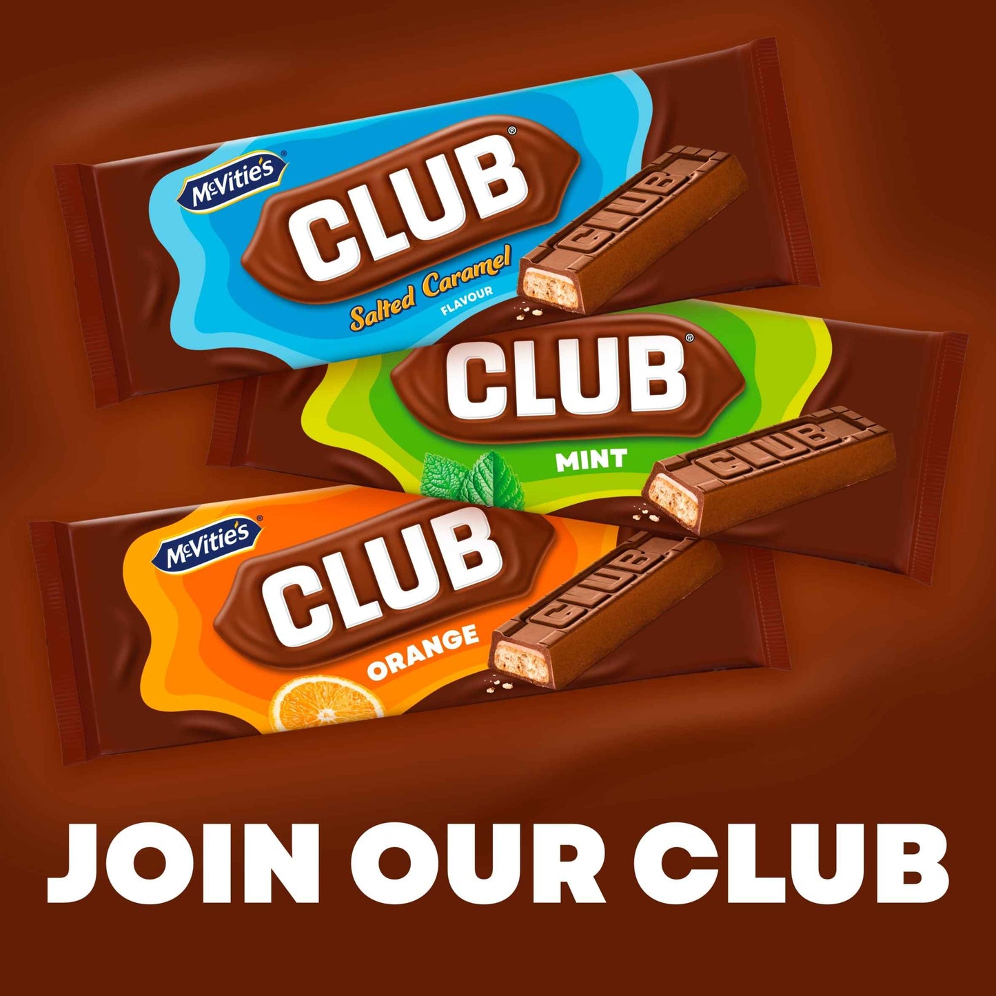 Club Mint Biscuit Bars 7x22g by McVitie's