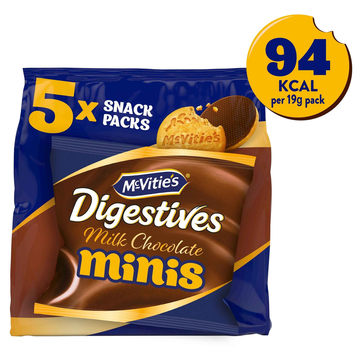 Digestives Milk Chocolate Mini by McVitie's