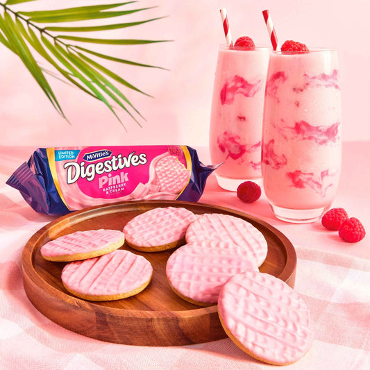 Digestives Pink Raspberry & Cream by McVitie's
