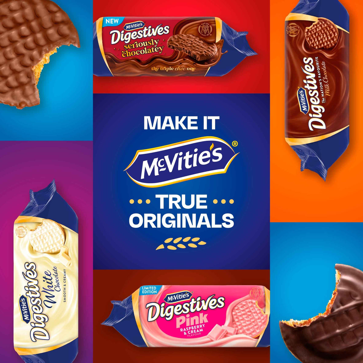 Digestives Pink Raspberry & Cream by McVitie's