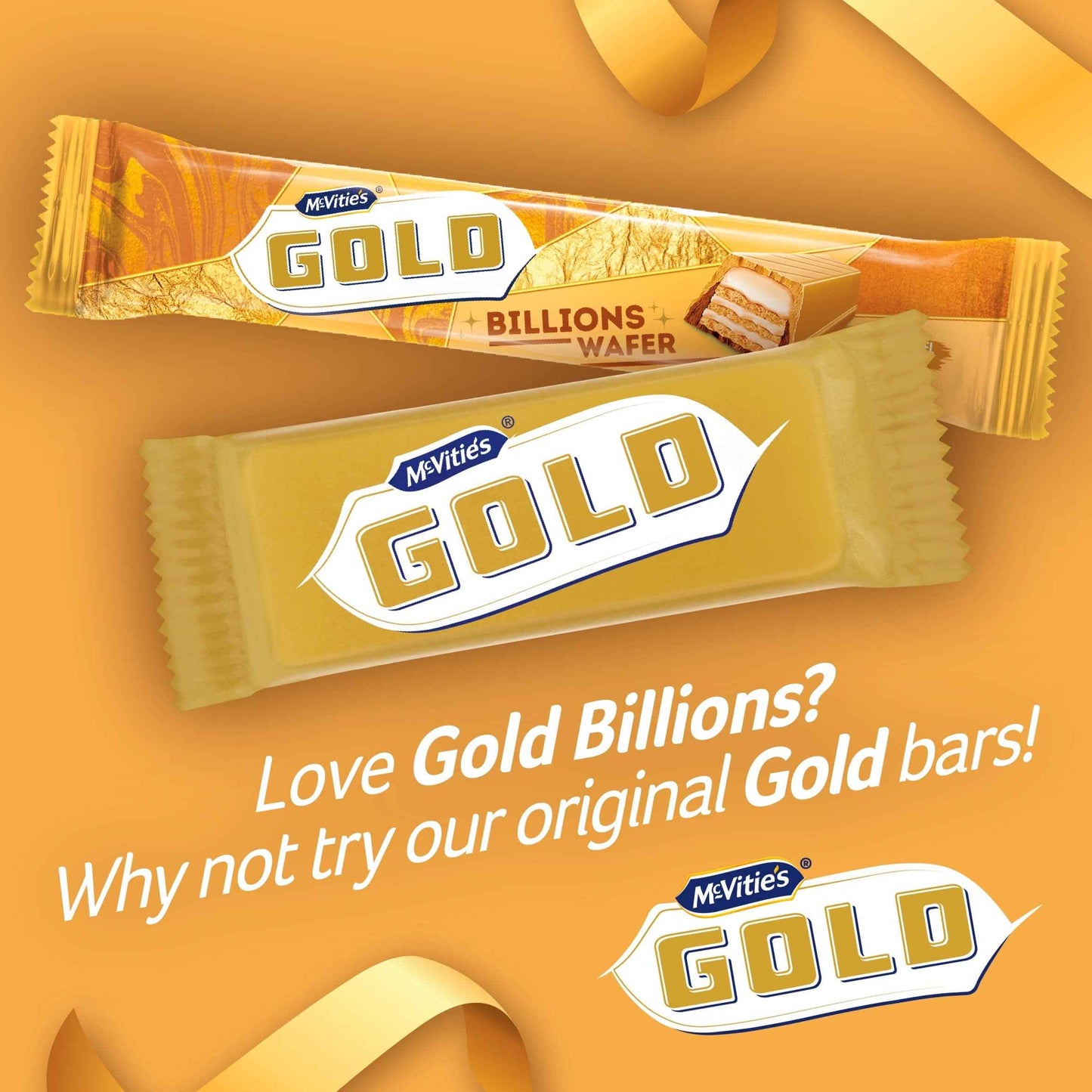 Gold Billions Wafer - Golden by McVitie's