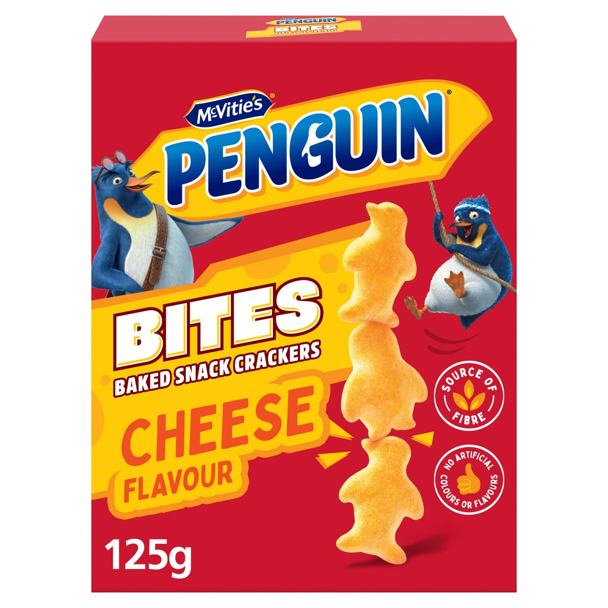 Penguin Bites Baked Crackers Cheese by McVitie's