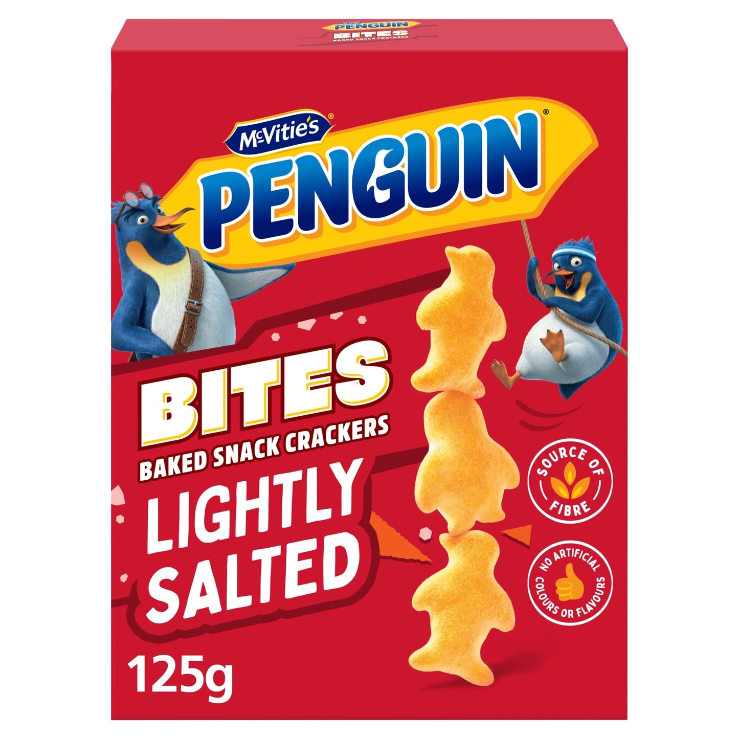 Penguin Bites Lightly Salted 125g by McVitie's