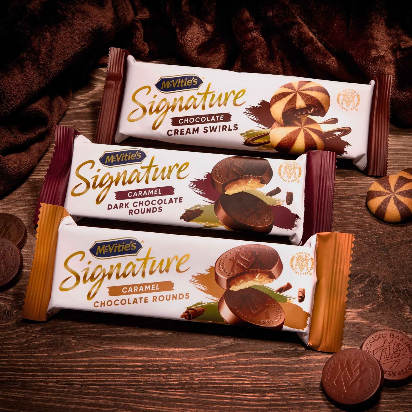 Signature Dark Chocolate Rounds Biscuits 109g by McVitie's