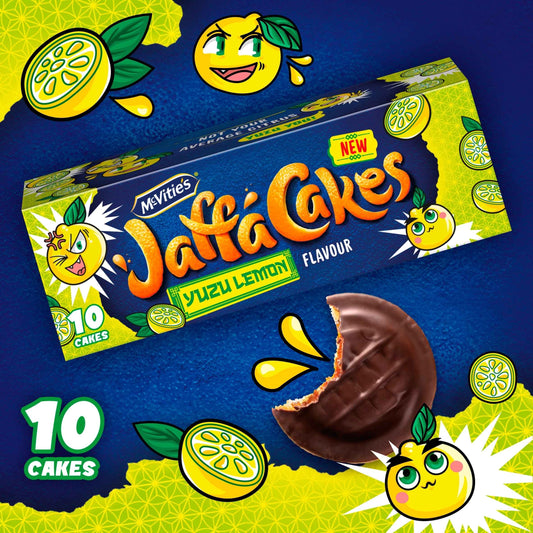 Mcvities Jaffa Cake Yuzu Lemon 10 Cakes by McVitie's