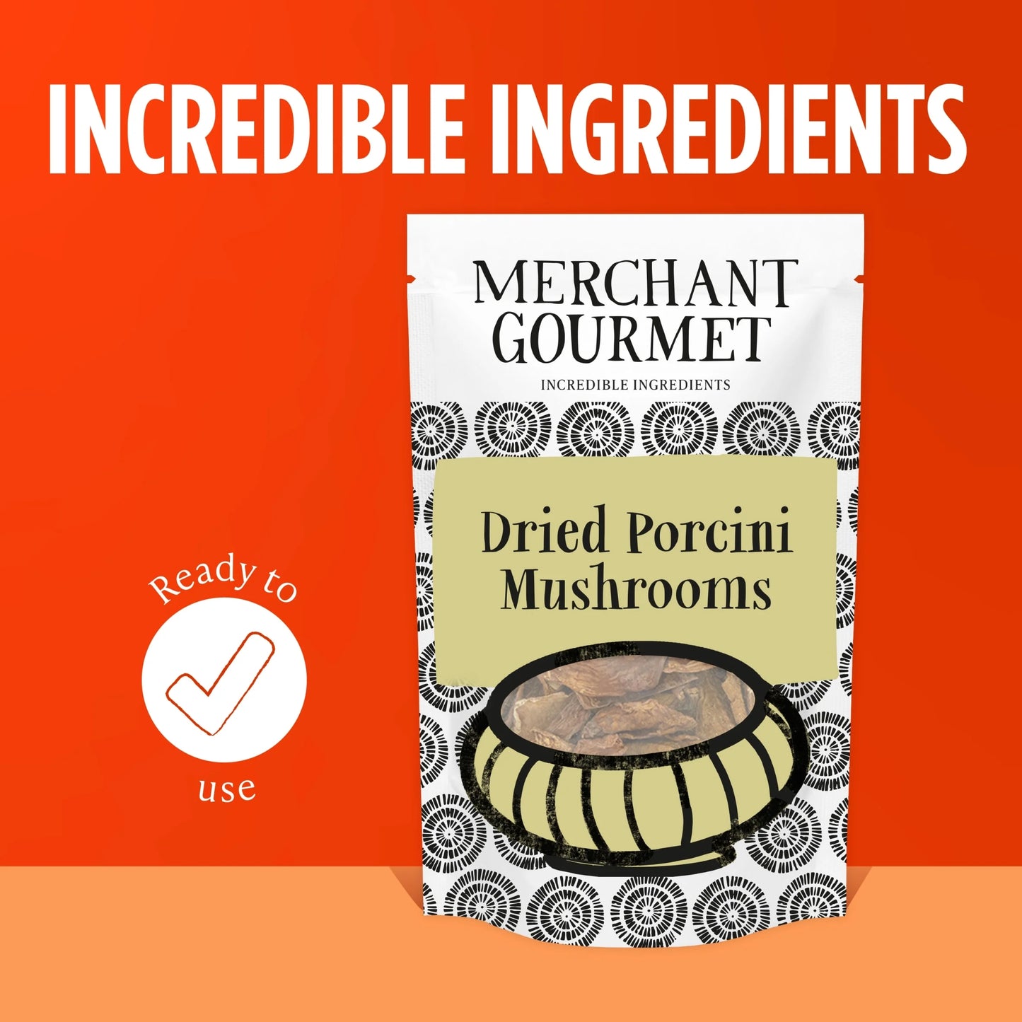 Dried Porcini Mushrooms 30g by MERCHANT GOURMET