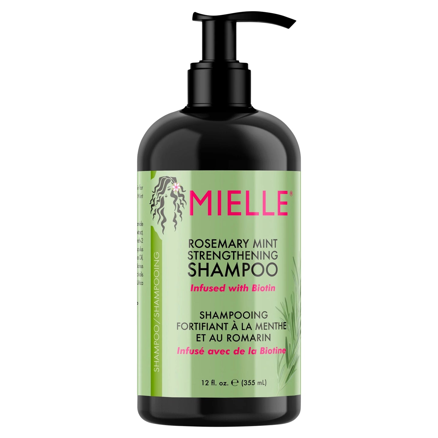 Rosemary Mint Strengthening Shampoo 355ml by MIELLE