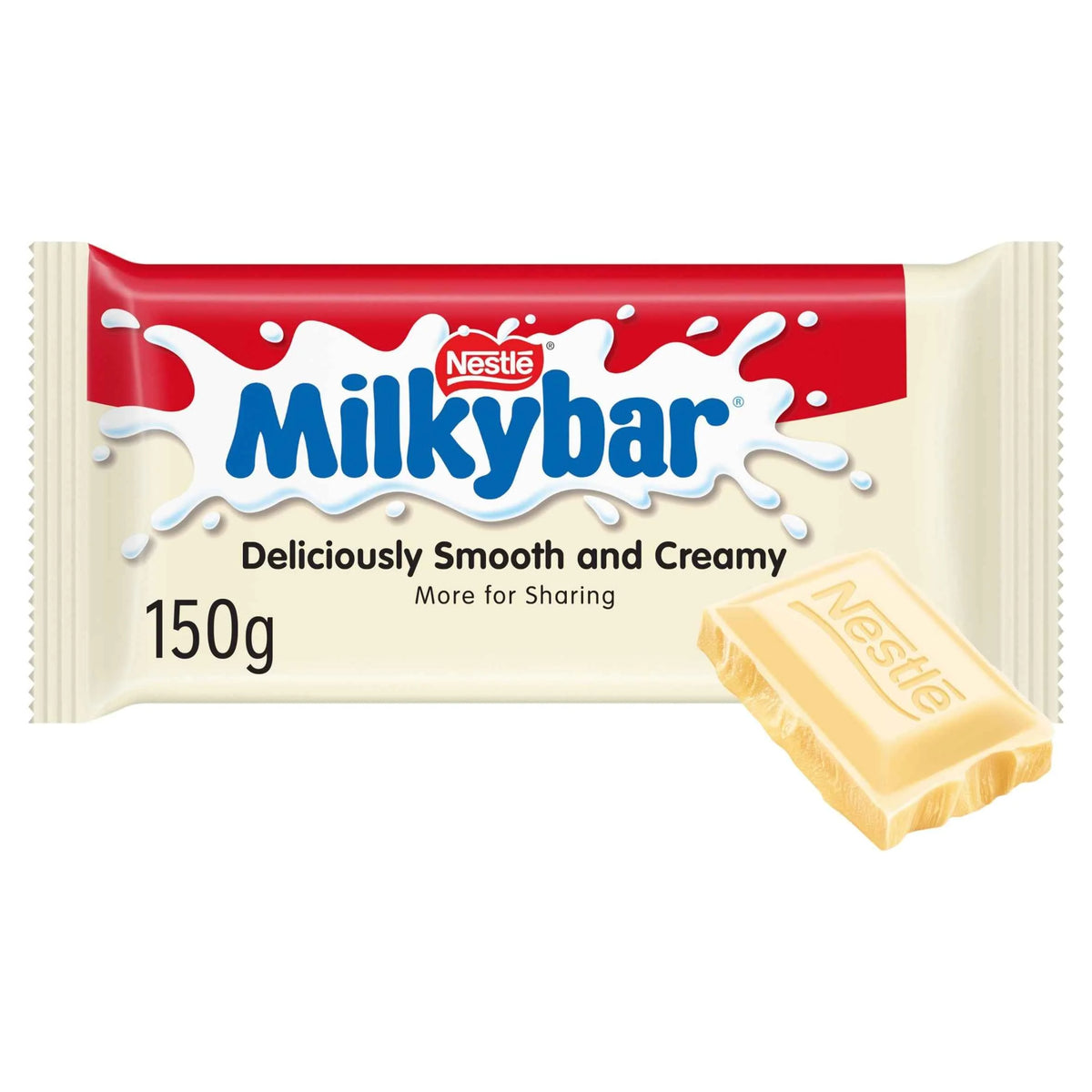White Chocolate Block 150g by MILKYBAR