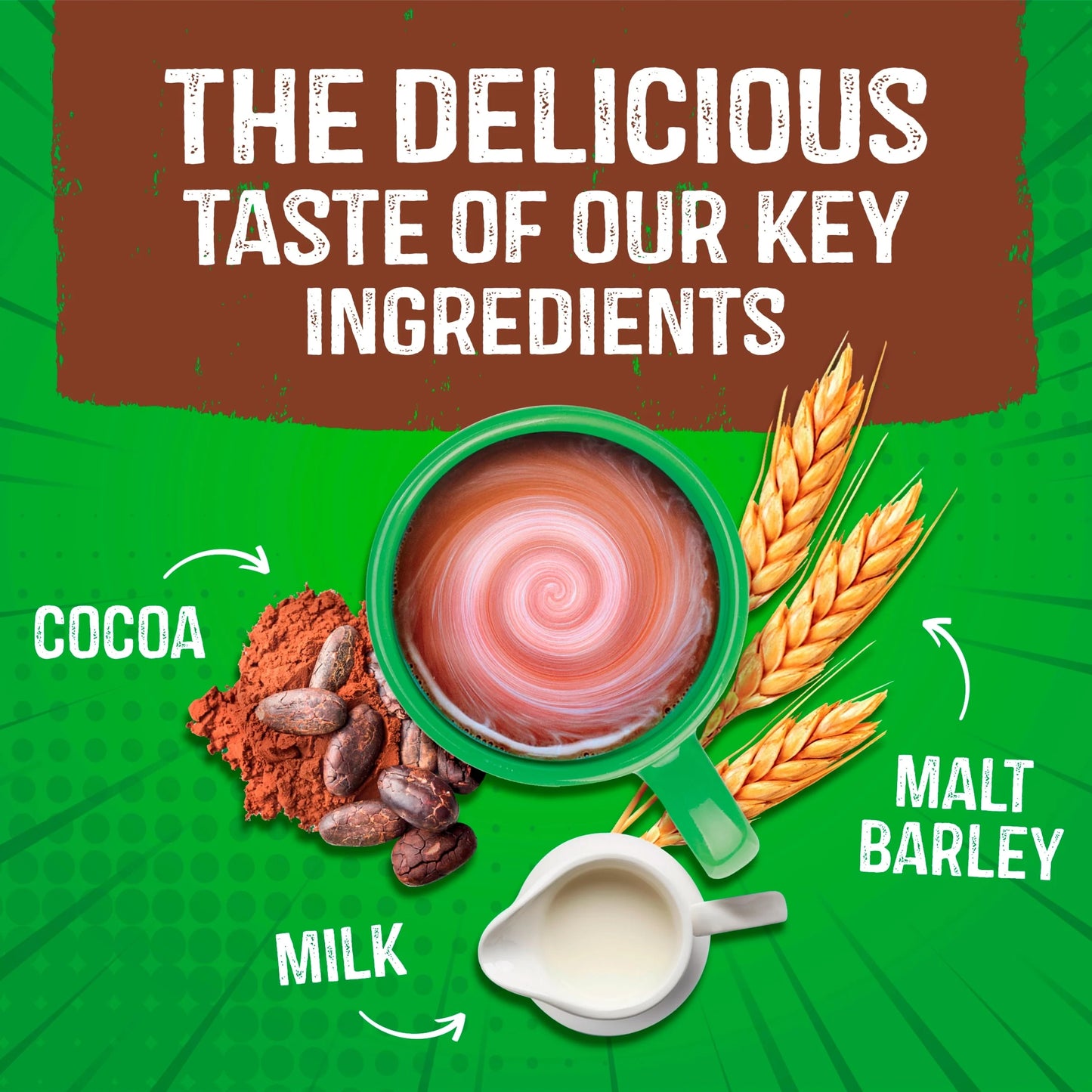 Milo Instant Malt Chocolate Drinking Powder by Nestle