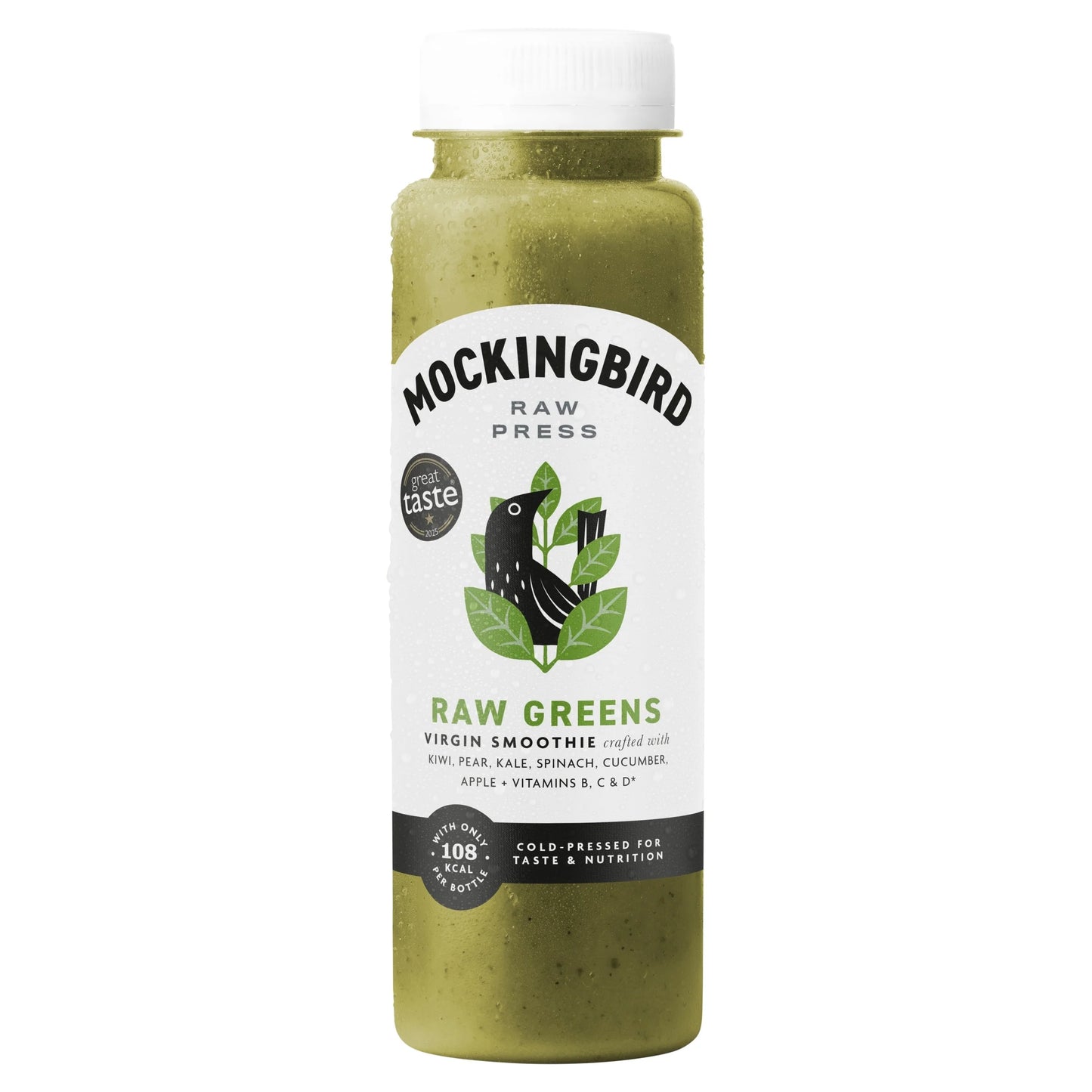 Raw Greens Virgin Smoothie 250ml by MOCKINGBIRD