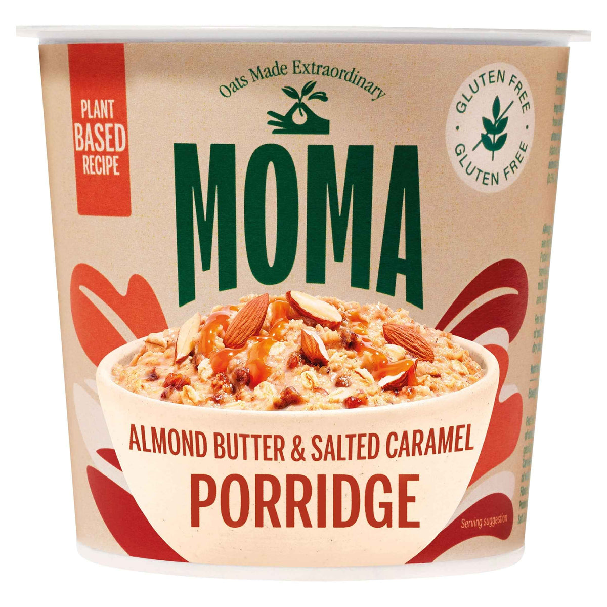 Moma Porridge Almond Butter & Salted Caramel 55g by MOMA FOODS LTD