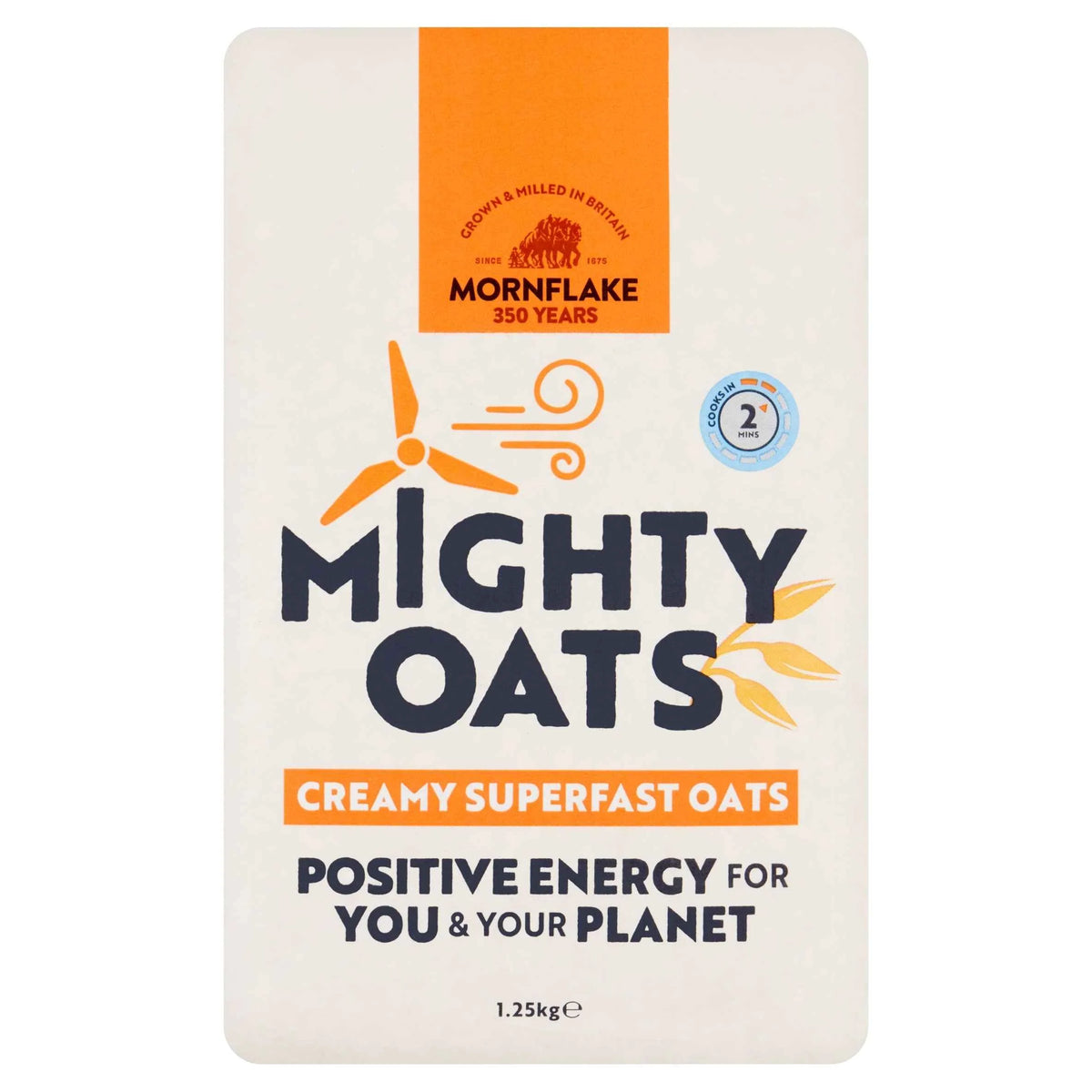 Mighty Oats Creamy Superfast Oats by MORNFLAKE