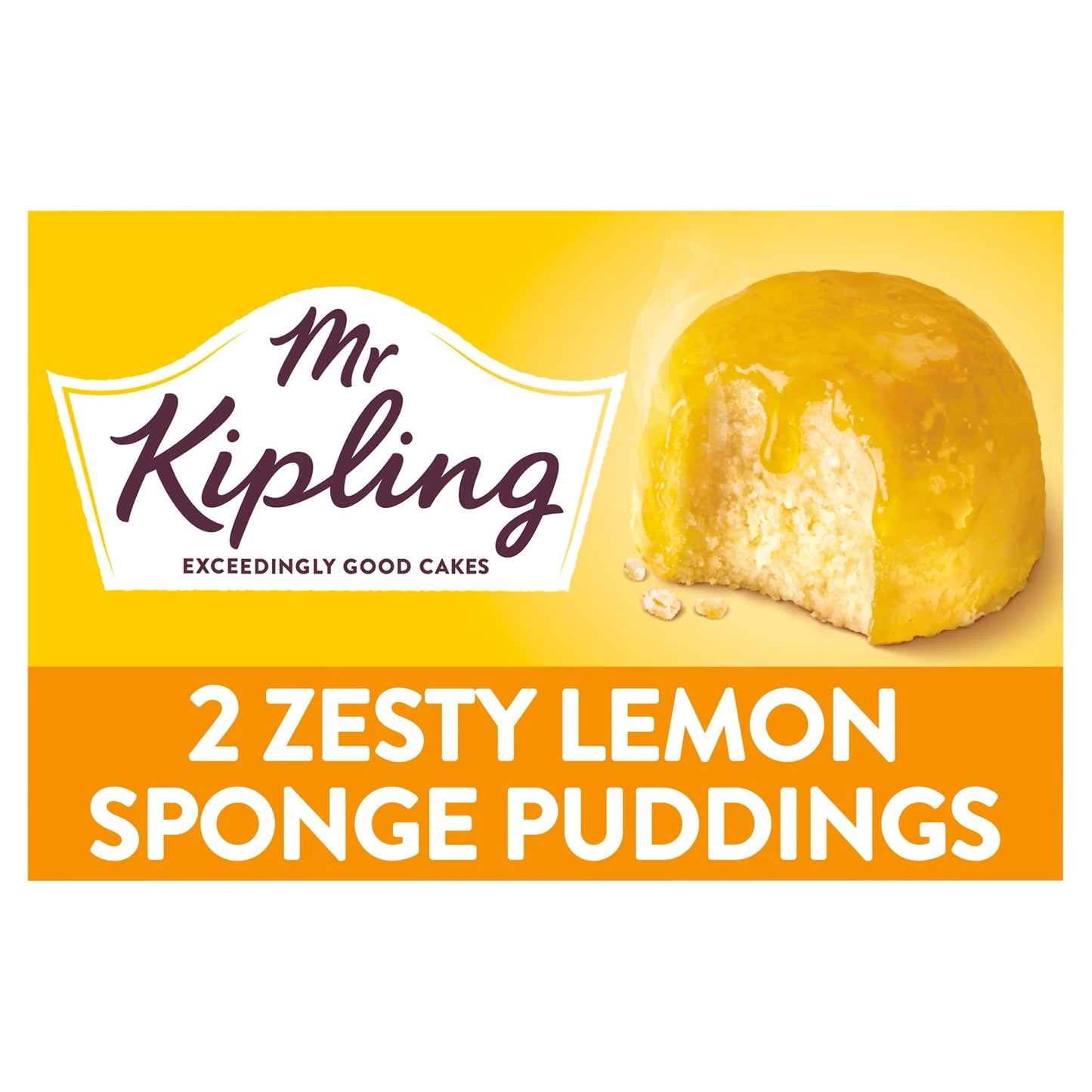 Lemon Sponge Pudding Cake Dessert by Mr Kipling