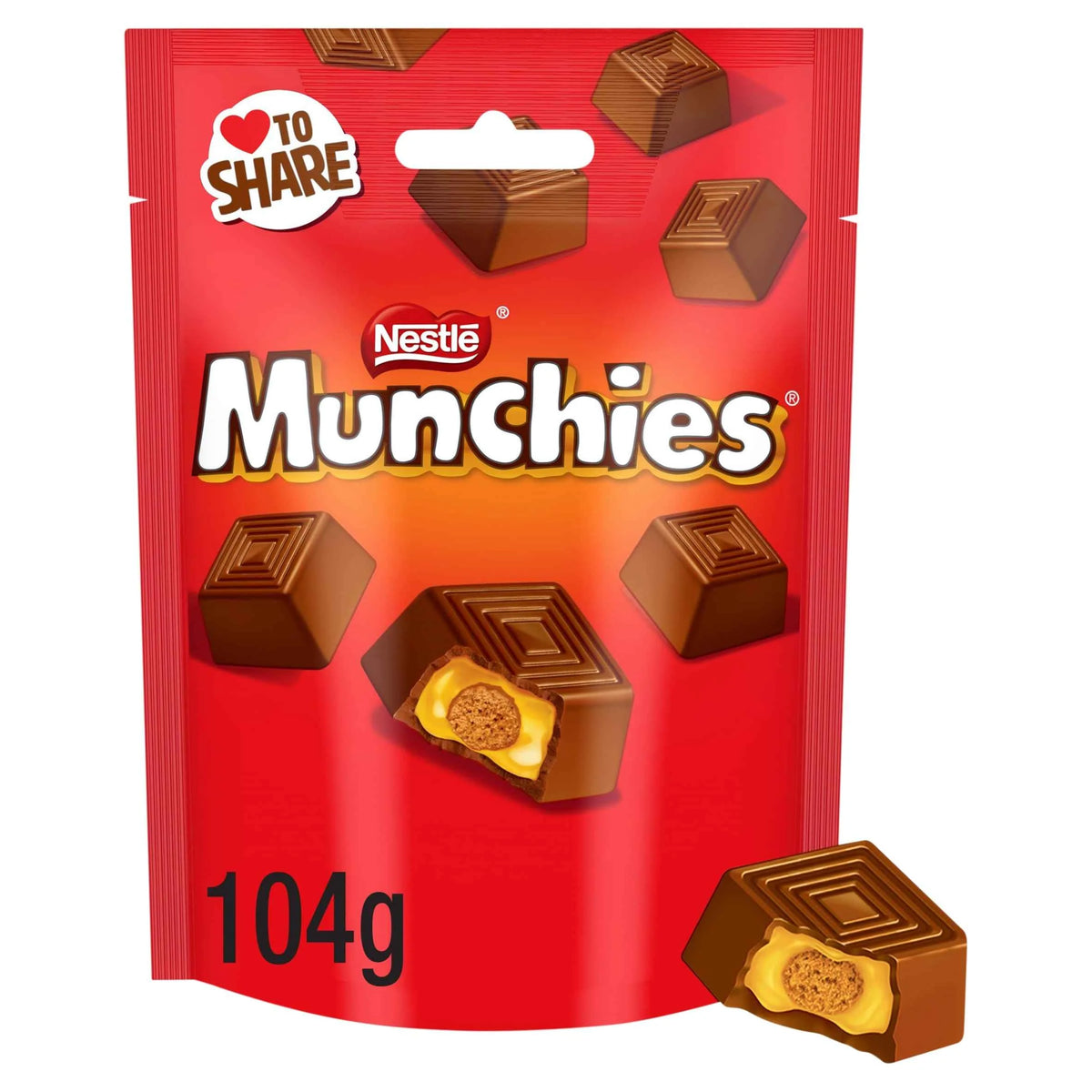 Milk Chocolate & Caramel Sharing Bag by MUNCHIES