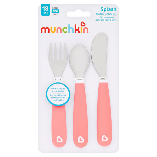 Splash Toddler Cutlery Set 18m+ by munchkin