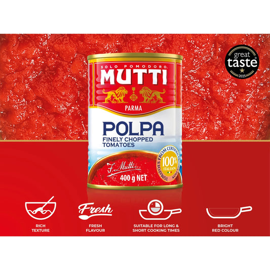 Finely Chopped Tomatoes 4x400g by MUTTI