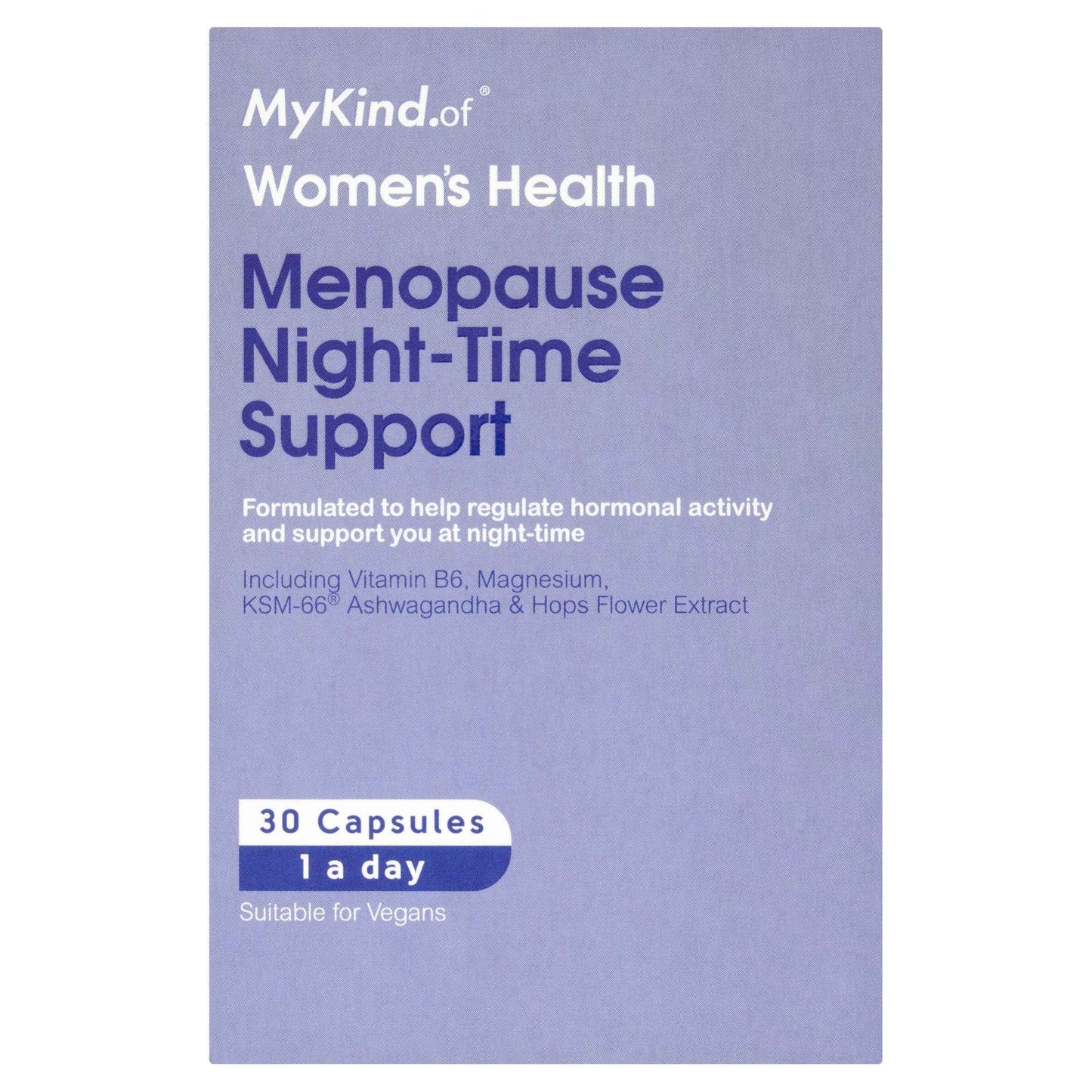 Menopause Night -time Support 30 by MyKind.of