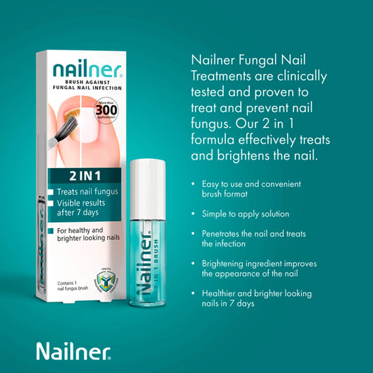 2 In 1 Brush Antifungal Nail by NAILNER