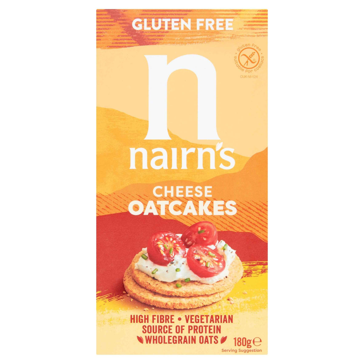 Gluten Free Cheese Oatcakes 180g by nairn's