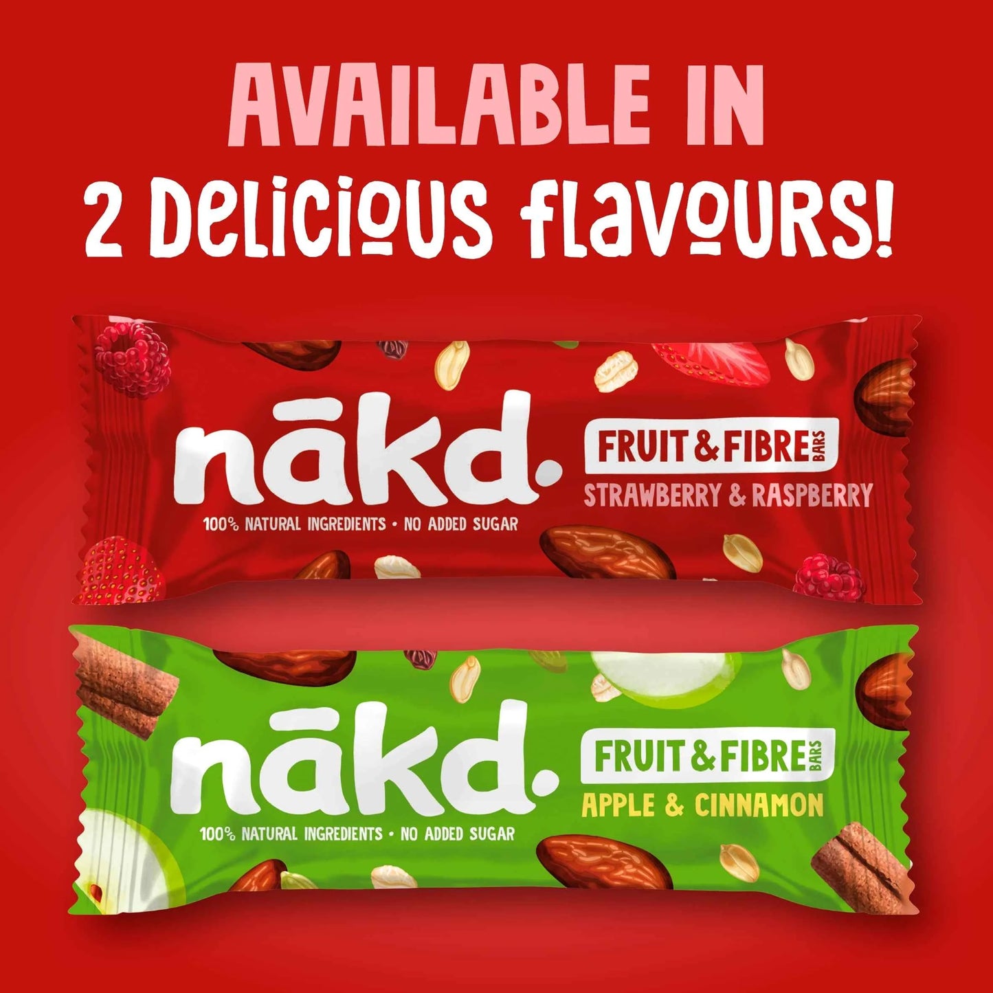 Fruit & Fibre Strawberry & Raspberry by NAKD