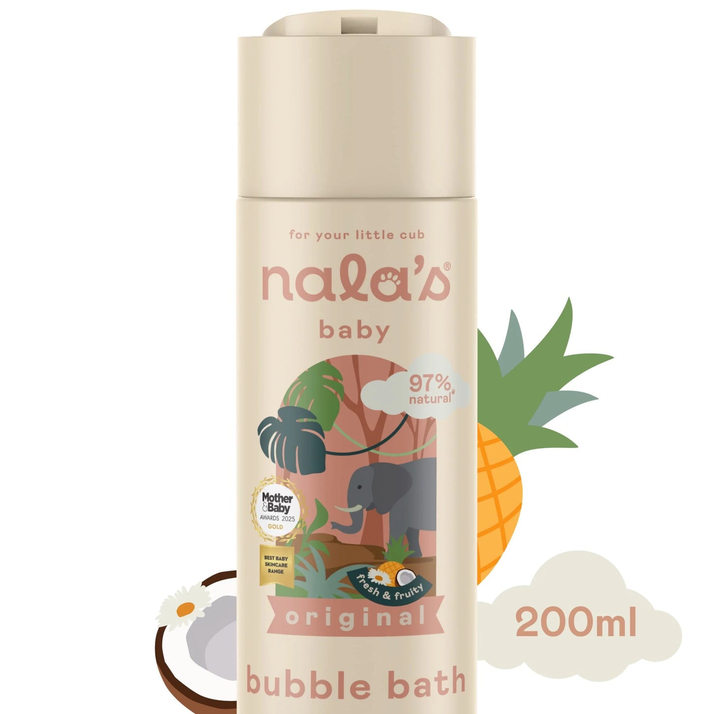 Baby Bubble Bath 200ml by nala's