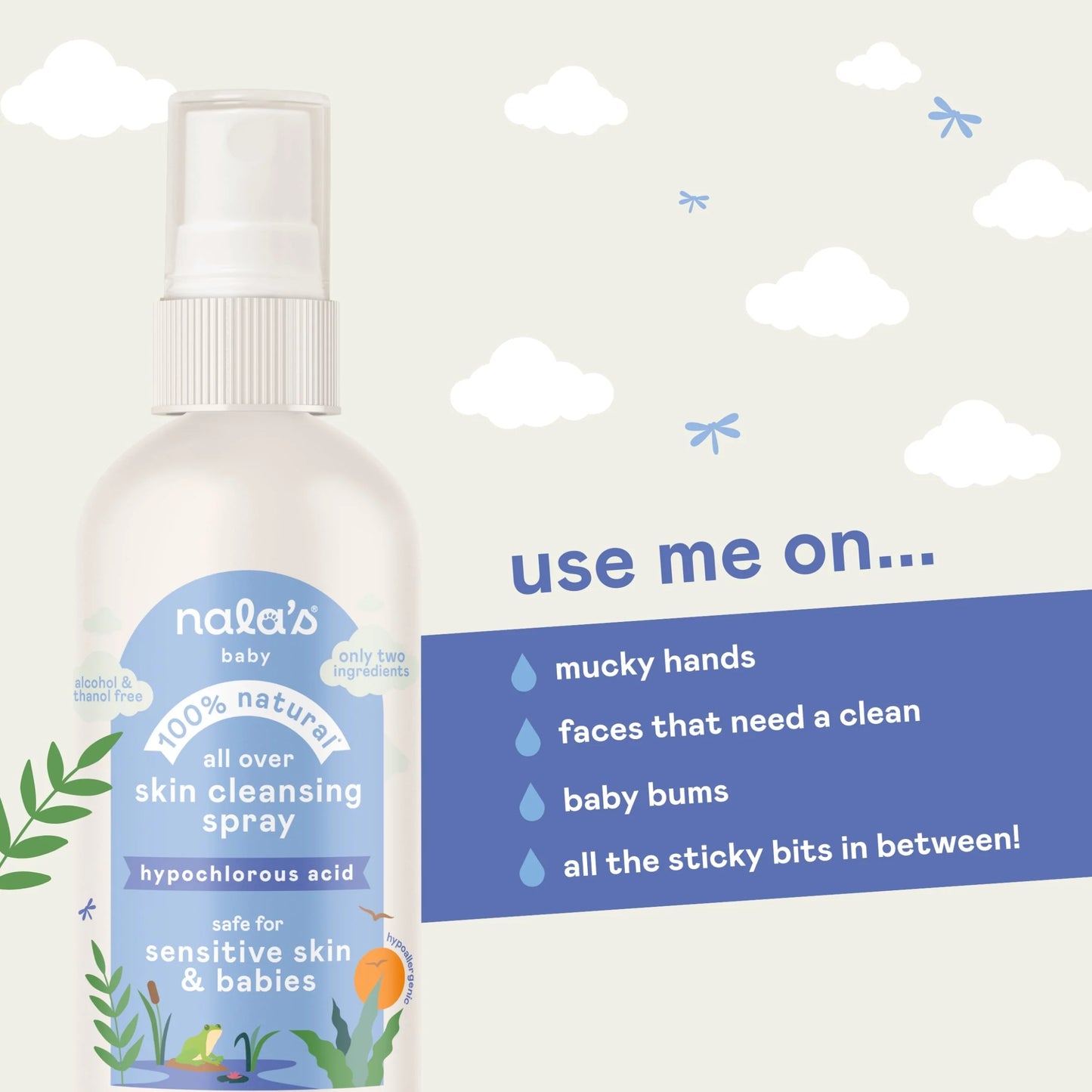 Baby Hypochlorous Acid 75ml by nala's