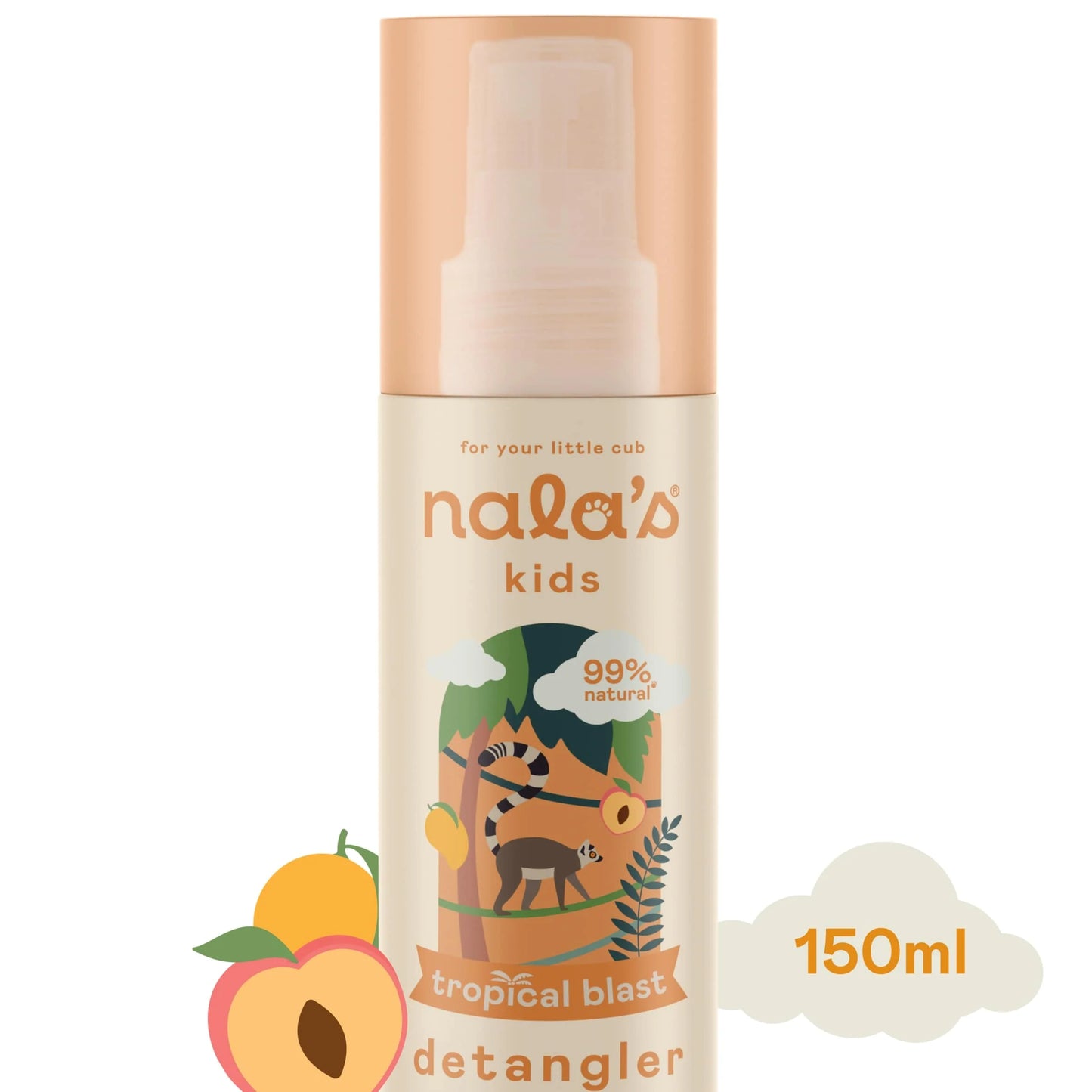 Kids Tropical Blast Hair Detangler by nala's