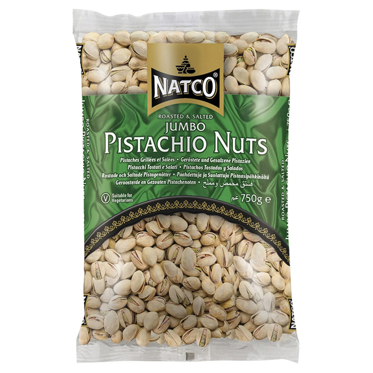Roasted & Salted Jumbo Pistachio Nuts by NATCO