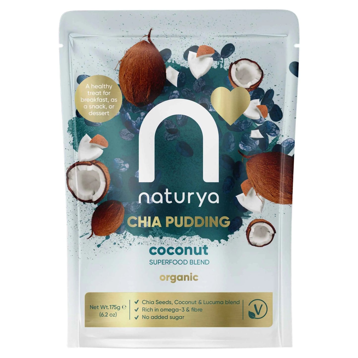 Chia Pudding Coconut Organic 175g by NATURYA