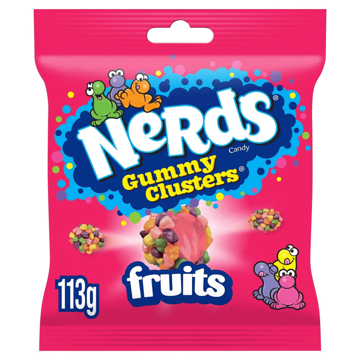 Gummy Clusters Candy - Fruits 113g by NERDS