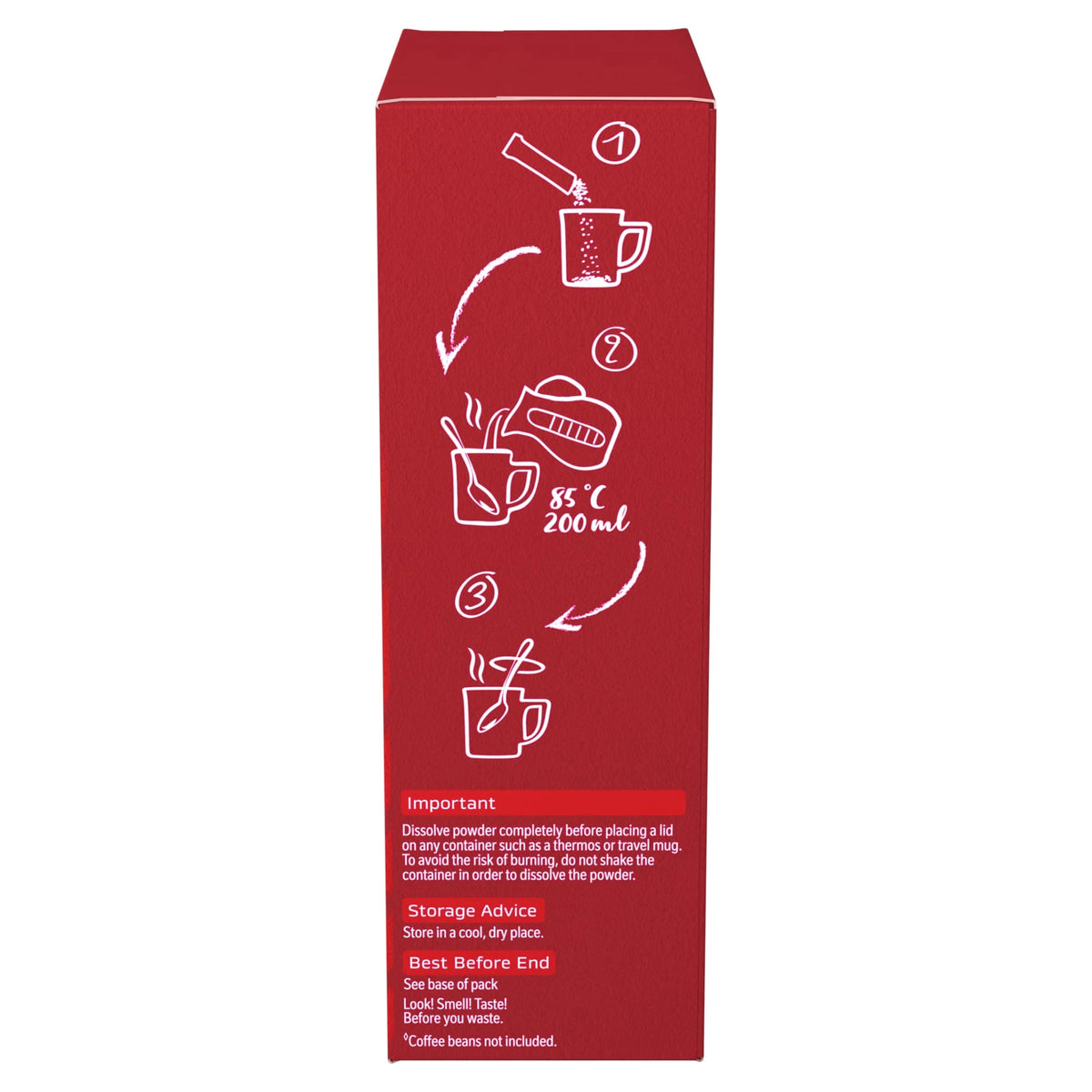 3 In 1 Original Coffee Sachets 8 X 16g by NESCAFE