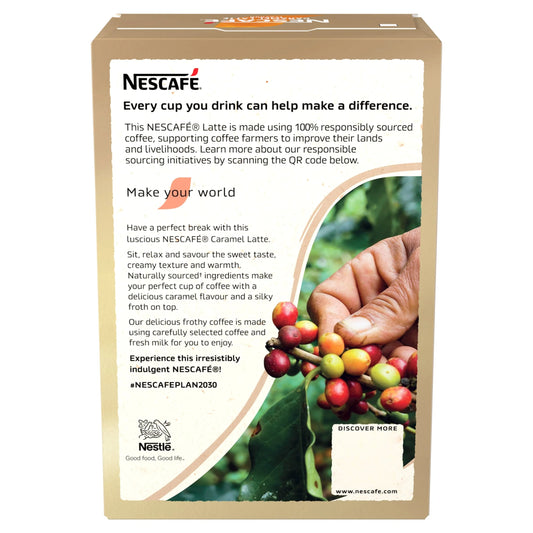 Caramel Latte Instant Coffee 7 Sachets by NESCAFE