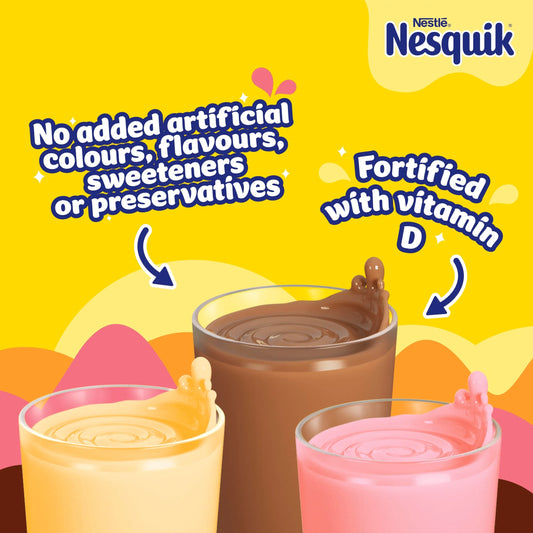 Strawberry Flavoured Milkshake Powder by NESQUIK