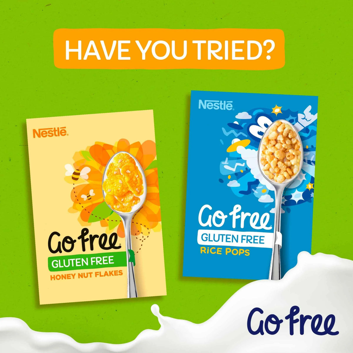 Nestlé Go Free Gluten Free Cornflakes Breakfast Cereal 375g by NESTLE