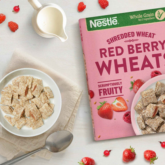 Nestlé Shredded Wheat Bitesize Red Berries & by Nestle