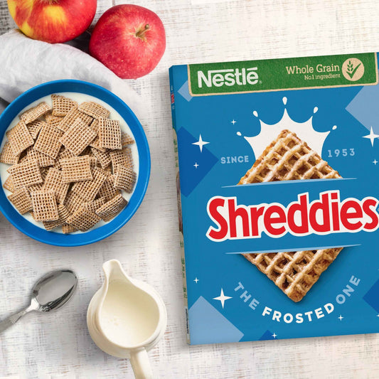 Nestlé SHREDDIES Frosted Malted Wheats (600g)