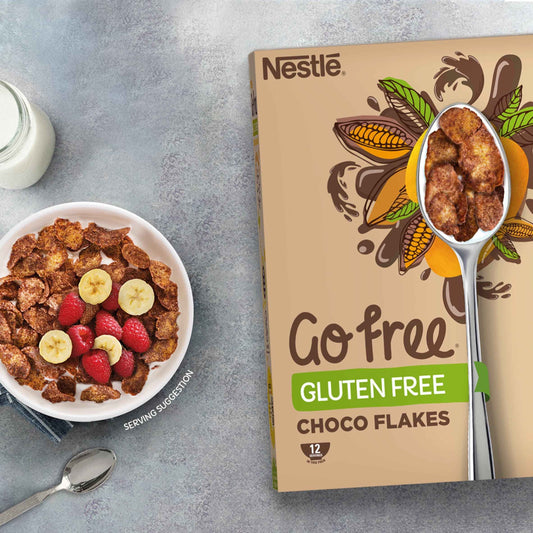 Nestle Go Free Choco Flakes Gluten Free by NESTLE FREE FROM