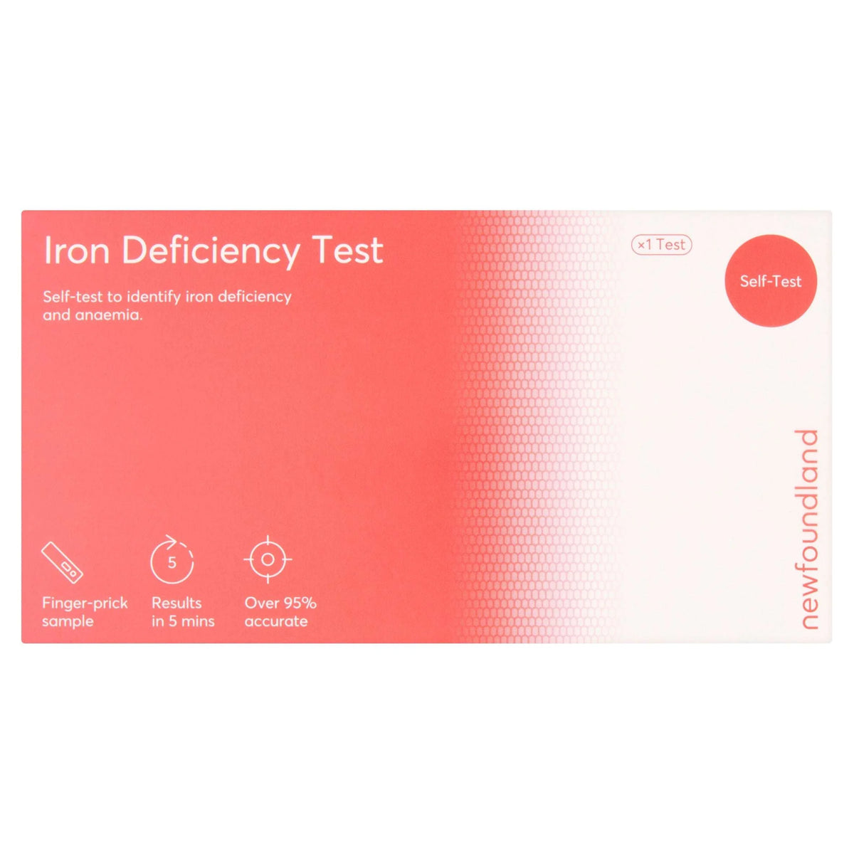 Iron Deficiency Test Kit by NEWFOUNDLAND