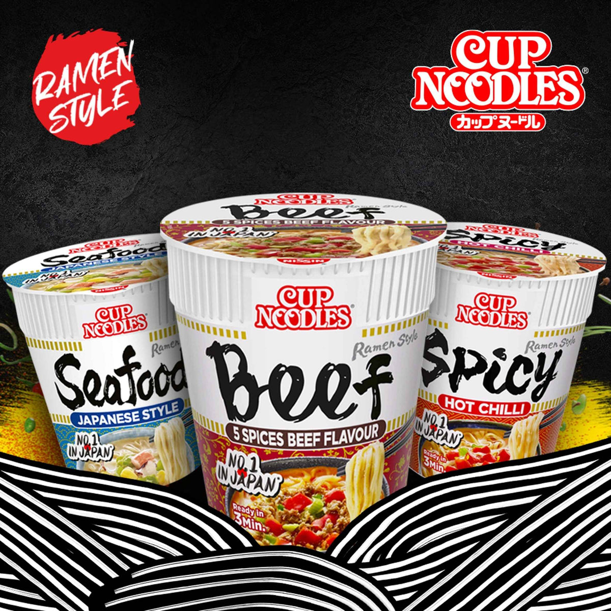 Cup Noodles Instant Ramen Pot Chicken by NISSIN