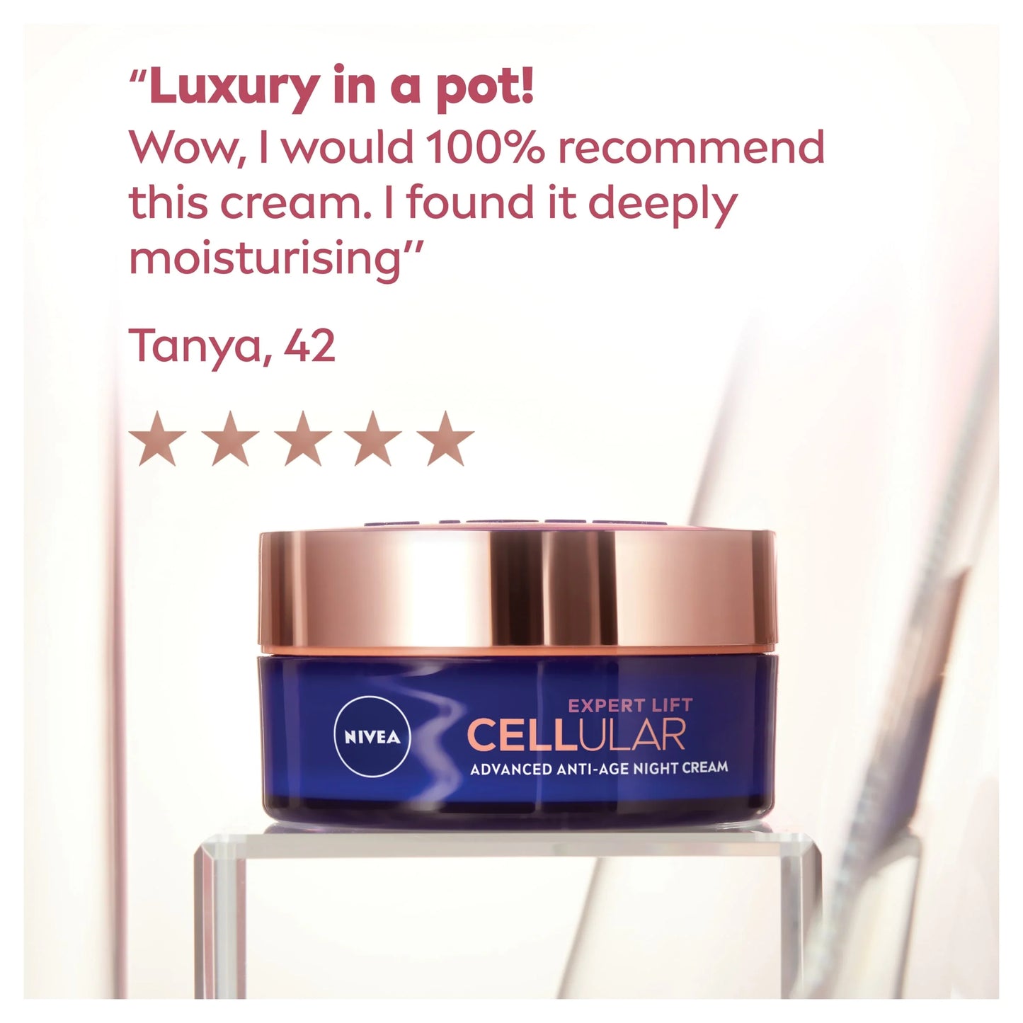 Cellular Expert Lift Anti Age Night Cream Moisturiser 50ml by NIVEA