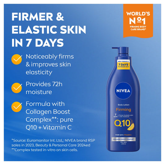 Q10 & Vitamin C Firming Body Lotion Dry by NIVEA