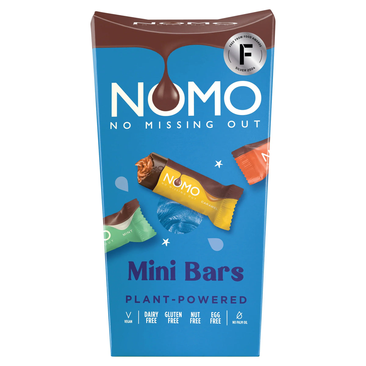 Mini Bars 140g by NOMO at The British Vault
