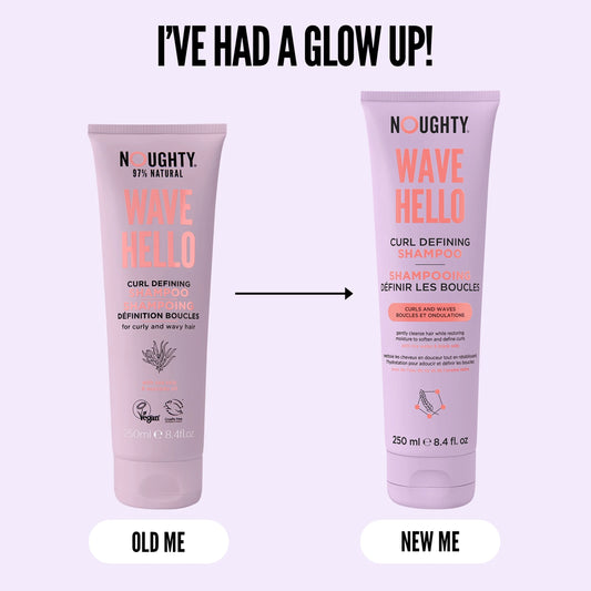 Wave Curl Defining Shampoo 250ml by Noughty