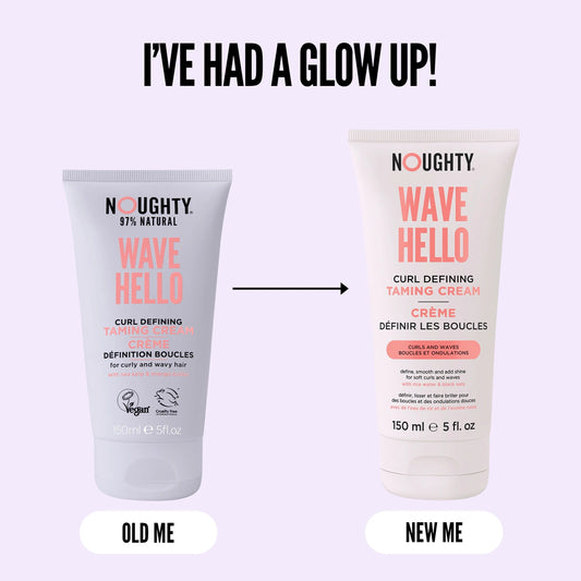 Wave Curl Defining Taming Cream 150ml by Noughty