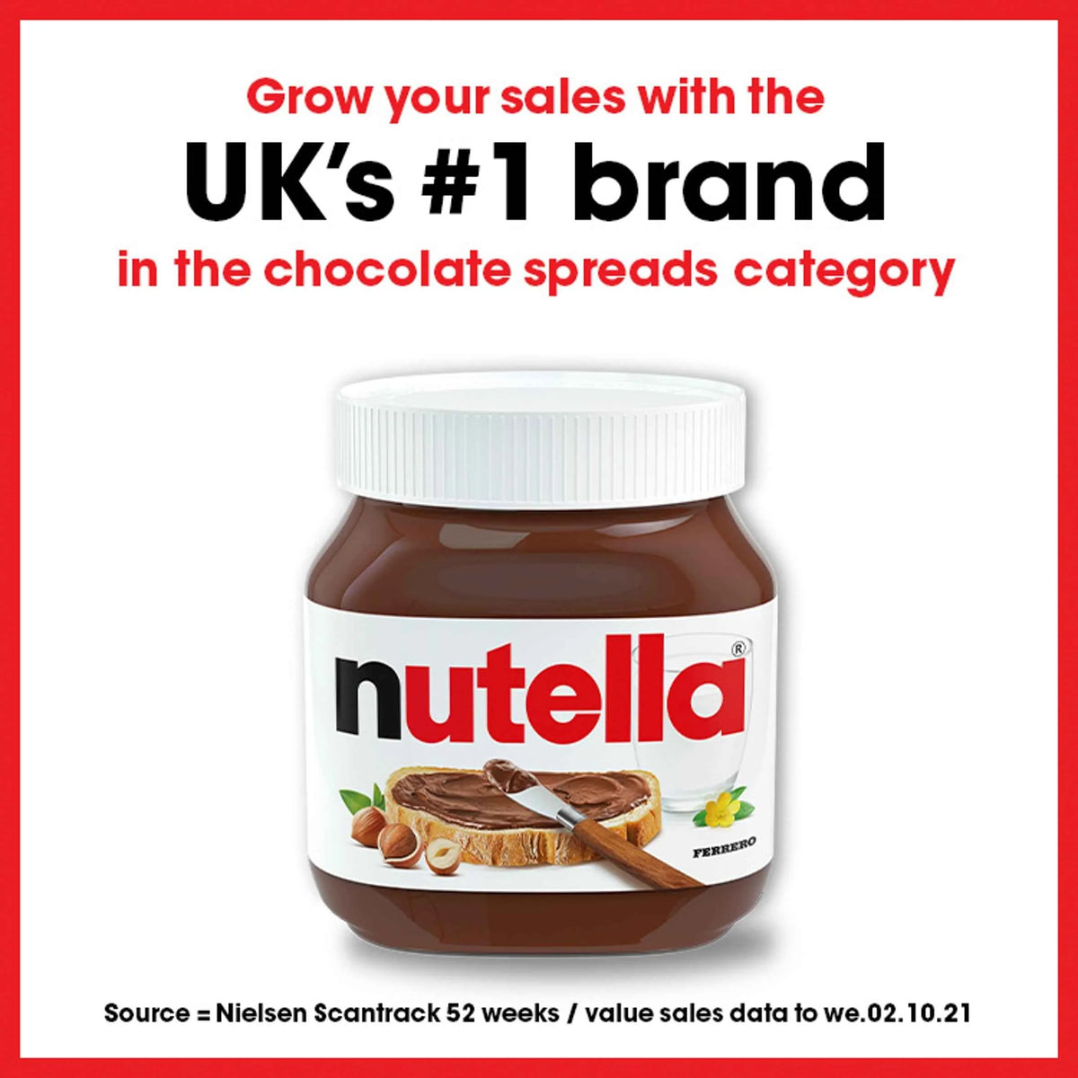 Hazelnut Chocolate Spread 200g by NUTELLA
